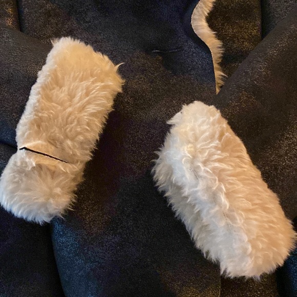 Vintage Neiman Marcus Faux Shearling Jacket Women’s Sz Small Excellent condition - Picture 5 of 11